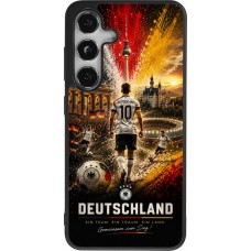 Samsung Galaxy S24 Case Hülle - Silikon schwarz Fussball Deutschland splash 2026