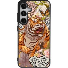 Samsung Galaxy S24 Case Hülle - Silikon schwarz Spring 23 japanese tiger