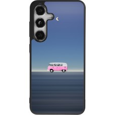 Samsung Galaxy S24 Case Hülle - Silikon schwarz Spring 23 pink bus