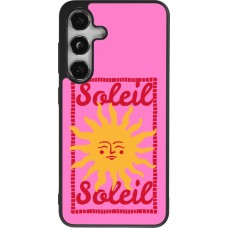 Samsung Galaxy S24 Case Hülle - Silikon schwarz Sun sun 2026