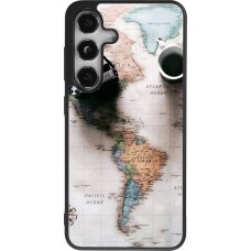 Samsung Galaxy S24 Case Hülle - Silikon schwarz Travel 01