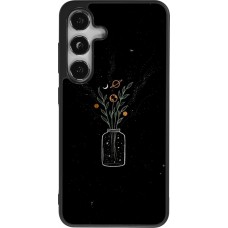 Samsung Galaxy S24 Case Hülle - Silikon schwarz Vase black