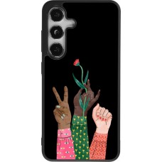 Samsung Galaxy S24 Case Hülle - Silikon schwarz Womens day 2026 2