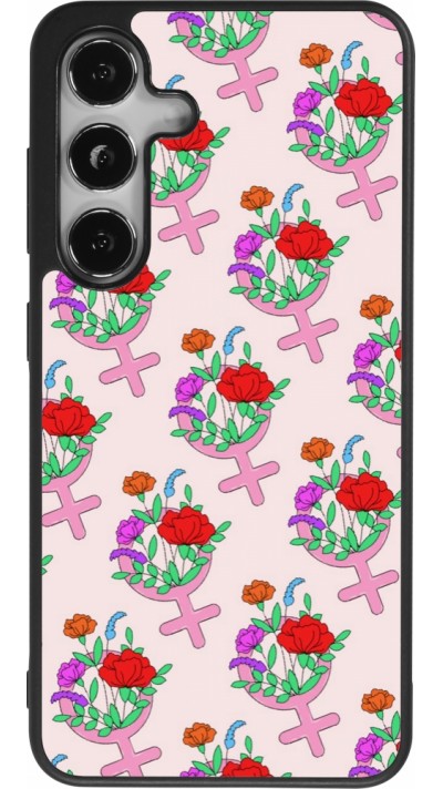 Samsung Galaxy S24 Case Hülle - Silikon schwarz Womens day 2026 7