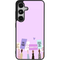 Samsung Galaxy S24 Case Hülle - Silikon schwarz Womens day 2026 9