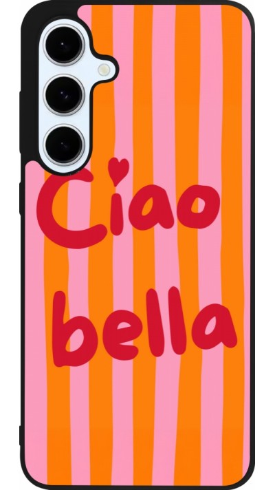 Samsung Galaxy S24 FE Case Hülle - Silikon schwarz Bye Bella 2026