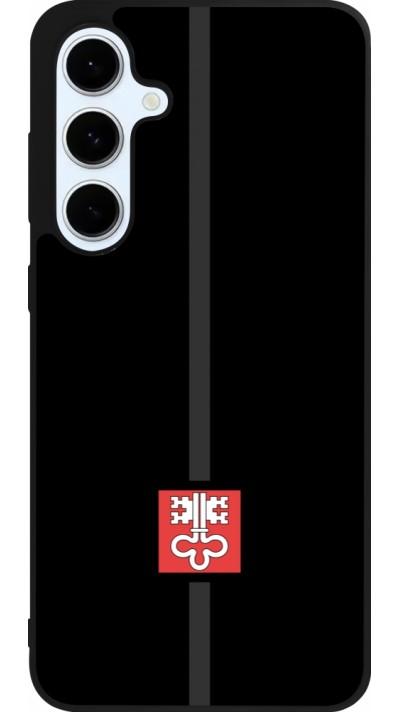 Coque Samsung Galaxy S24 FE - Silicone rigide noir Canton NW noir