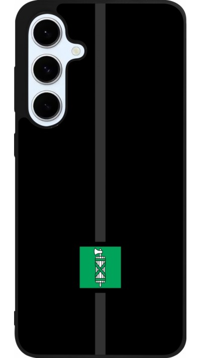 Coque Samsung Galaxy S24 FE - Silicone rigide noir Canton SG noir