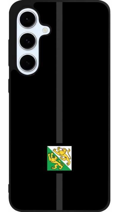 Coque Samsung Galaxy S24 FE - Silicone rigide noir Canton TG noir
