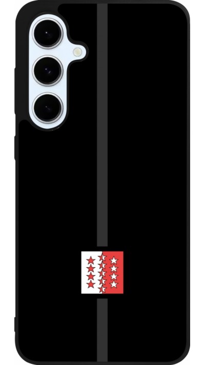 Coque Samsung Galaxy S24 FE - Silicone rigide noir Canton VS noir