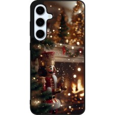 Samsung Galaxy S24 FE Case Hülle - Silikon schwarz Christmas 25 Xmas Nutcracker