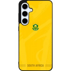 Samsung Galaxy S24 FE Case Hülle - Silikon schwarz Südafrika 2026 personalisierbares Fussballtrikot