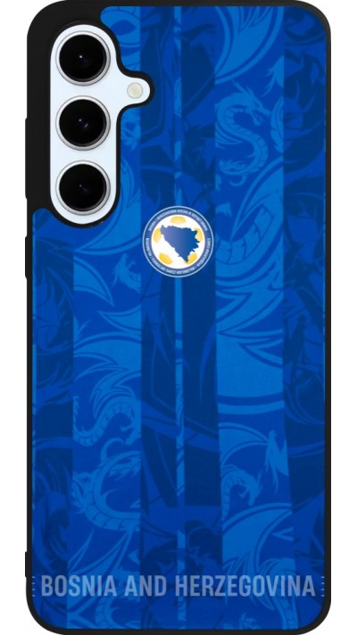 Samsung Galaxy S24 FE Case Hülle - Silikon schwarz Bosnien und Herzegowina 2026 personalisierbares Fussballtrikot