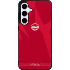 Samsung Galaxy S24 FE Case Hülle - Silikon schwarz Kanada 2026 personalisierbares Fussballtrikot