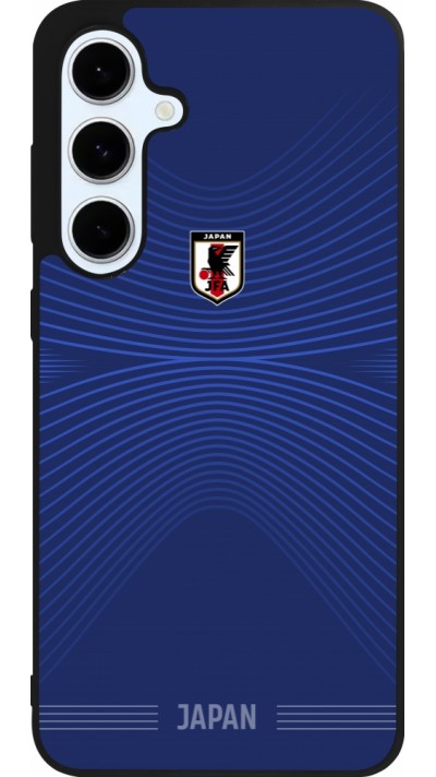 Samsung Galaxy S24 FE Case Hülle - Silikon schwarz Japan 2022 personalisierbares Fussballtrikot