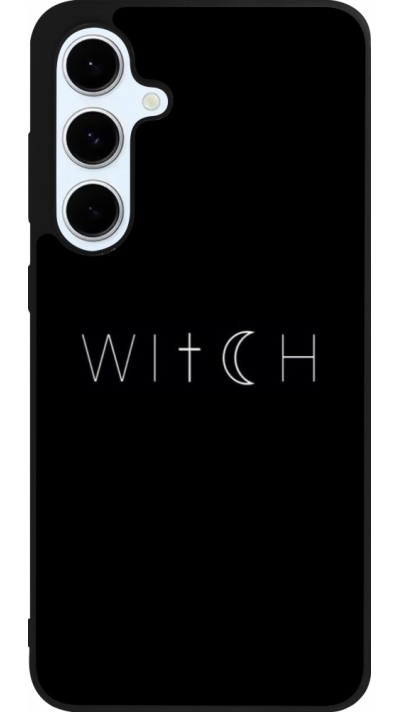 Samsung Galaxy S24 FE Case Hülle - Silikon schwarz Halloween 22 witch word Samsung Galaxy S24 FE Case Hülle - Silikon schwarz Halloween 22 witch word