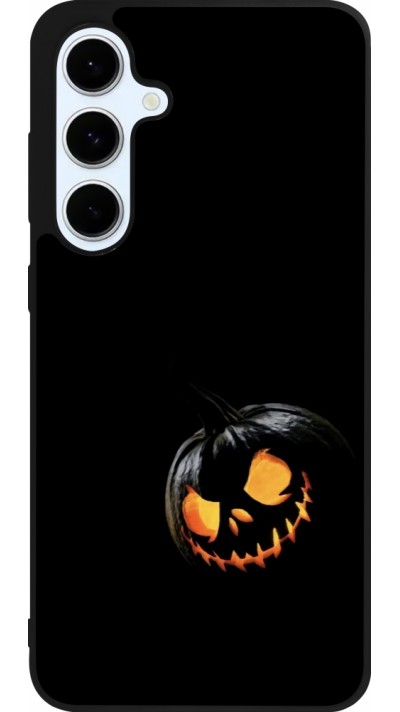 Samsung Galaxy S24 FE Case Hülle - Silikon schwarz Halloween 2023 discreet pumpkin Samsung Galaxy S24 FE Case Hülle - Silikon schwarz Halloween 2023 discreet pumpkin