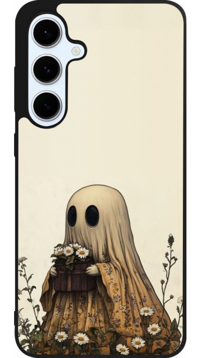 Samsung Galaxy S24 FE Case Hülle - Silikon schwarz Halloween 2025 Ghost gardener Samsung Galaxy S24 FE Case Hülle - Silikon schwarz Halloween 2025 Ghost gardener
