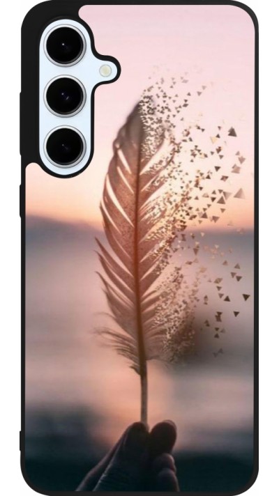 Samsung Galaxy S24 FE Case Hülle - Silikon schwarz Hello September 11 19 Samsung Galaxy S24 FE Case Hülle - Silikon schwarz Hello September 11 19