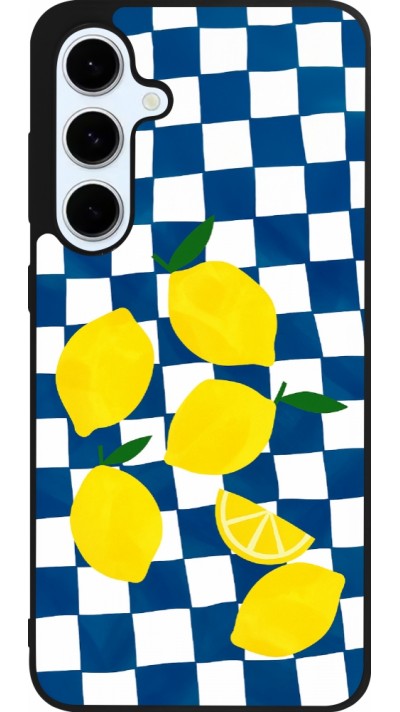 Samsung Galaxy S24 FE Case Hülle - Silikon schwarz Illustration lemons 2026