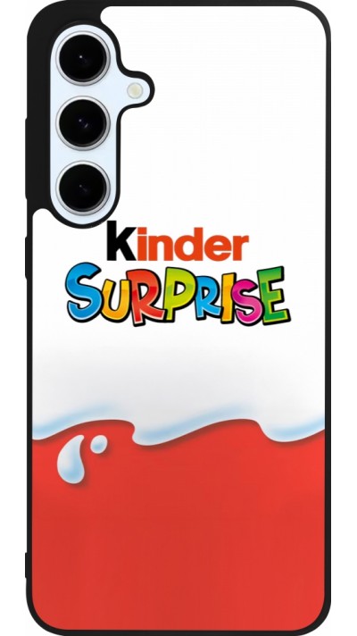 Samsung Galaxy S24 FE Case Hülle - Silikon schwarz Kinder Surprise Samsung Galaxy S24 FE Case Hülle - Silikon schwarz Kinder Surprise