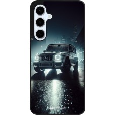 Samsung Galaxy S24 FE Case Hülle - Silikon schwarz Mercedes G AMG Nacht