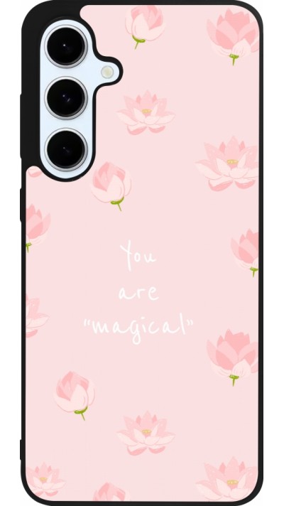 Samsung Galaxy S24 FE Case Hülle - Silikon schwarz Mom 2023 your are magical Samsung Galaxy S24 FE Case Hülle - Silikon schwarz Mom 2023 your are magical