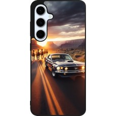 Samsung Galaxy S24 FE Case Hülle - Silikon schwarz Mustang 69 Grand Canyon