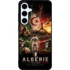 Samsung Galaxy S24 FE Case Hülle - Silikon schwarz Fussball Algerien splash 2026