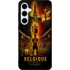 Samsung Galaxy S24 FE Case Hülle - Silikon schwarz Fussball Belgien splash 2026