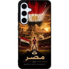 Samsung Galaxy S24 FE Case Hülle - Silikon schwarz Fussball Ägypten splash 2026