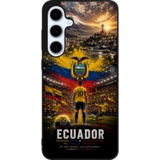 Samsung Galaxy S24 FE Case Hülle - Silikon schwarz Fussball Ecuador splash 2026