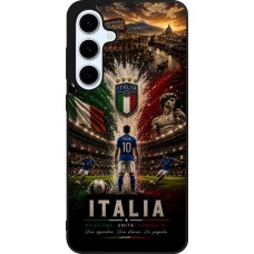 Samsung Galaxy S24 FE Case Hülle - Silikon schwarz Fussball Italien splash 2026