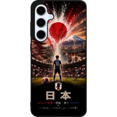 Samsung Galaxy S24 FE Case Hülle - Silikon schwarz Fussball Japan splash 2026