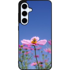 Samsung Galaxy S24 FE Case Hülle - Silikon schwarz Bee on a flower 2026