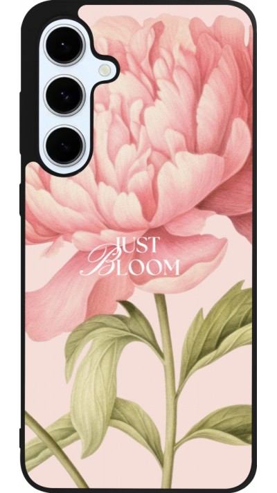 Samsung Galaxy S24 FE Case Hülle - Silikon schwarz Just Bloom 2026
