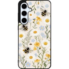 Samsung Galaxy S24 FE Case Hülle - Silikon schwarz Pattern bees 2026