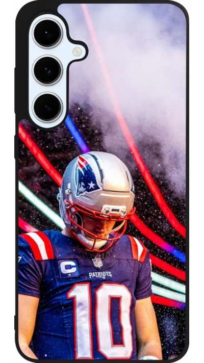 Samsung Galaxy S24 FE Case Hülle - Silikon schwarz Super Bowl 26 Patriots 3