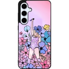 Samsung Galaxy S24 FE Case Hülle - Silikon schwarz Taylor Swift Sketch - Pink