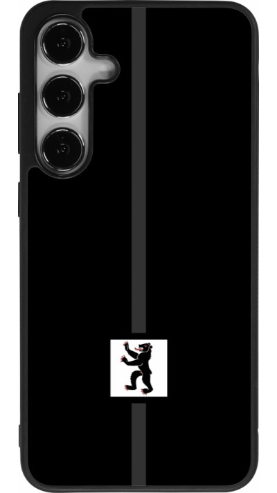 Samsung Galaxy S24+ Case Hülle - Silikon schwarz Kanton AI schwarz