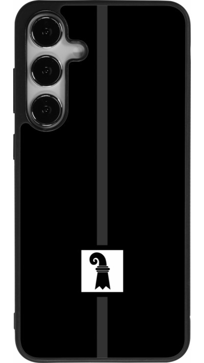Samsung Galaxy S24+ Case Hülle - Silikon schwarz Kanton BS schwarz