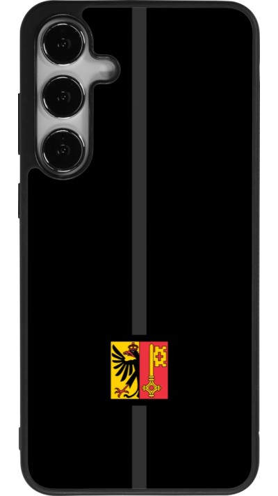 Samsung Galaxy S24+ Case Hülle - Silikon schwarz Kanton GE schwarz