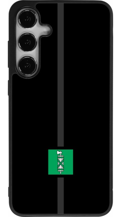Samsung Galaxy S24+ Case Hülle - Silikon schwarz Kanton SG schwarz