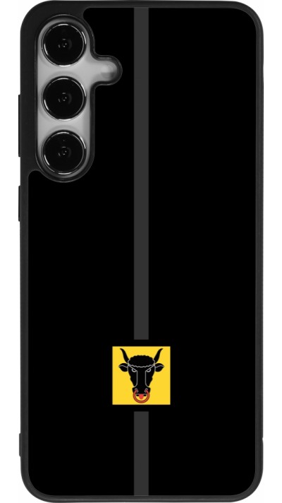 Samsung Galaxy S24+ Case Hülle - Silikon schwarz Kanton UR schwarz