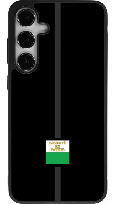 Samsung Galaxy S24+ Case Hülle - Silikon schwarz Kanton VD schwarz