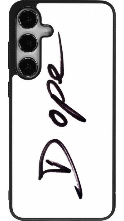 Samsung Galaxy S24+ Case Hülle - Silikon schwarz Dope