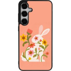 Samsung Galaxy S24+ Case Hülle - Silikon schwarz Easter 2026 Rabbit collage