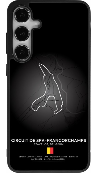 Samsung Galaxy S24+ Case Hülle - Silikon schwarz F1 Track 2025 Belgium