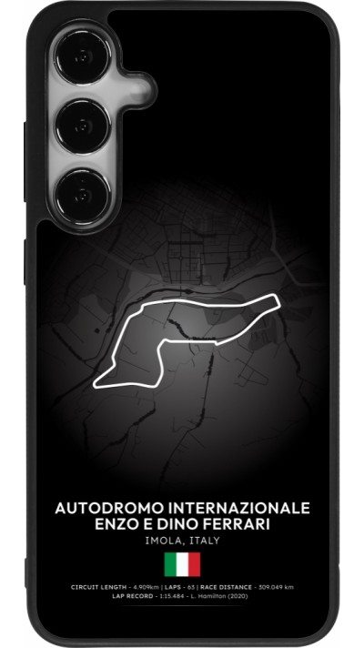 Samsung Galaxy S24+ Case Hülle - Silikon schwarz F1 Track 2025 Emilia-Rogmana