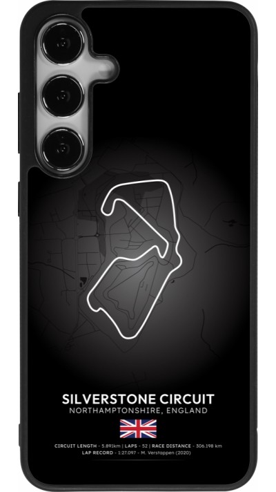 Samsung Galaxy S24+ Case Hülle - Silikon schwarz F1 Track 2025 Great Britan